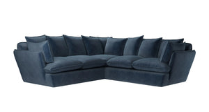 Malibu Medium Corner Sofa in Pumice House Basket Weave
