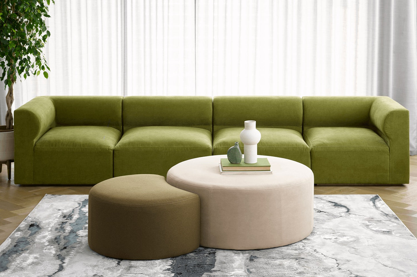 Luna Footstool