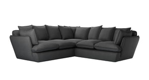 Malibu Medium Corner Sofa in Pumice House Basket Weave