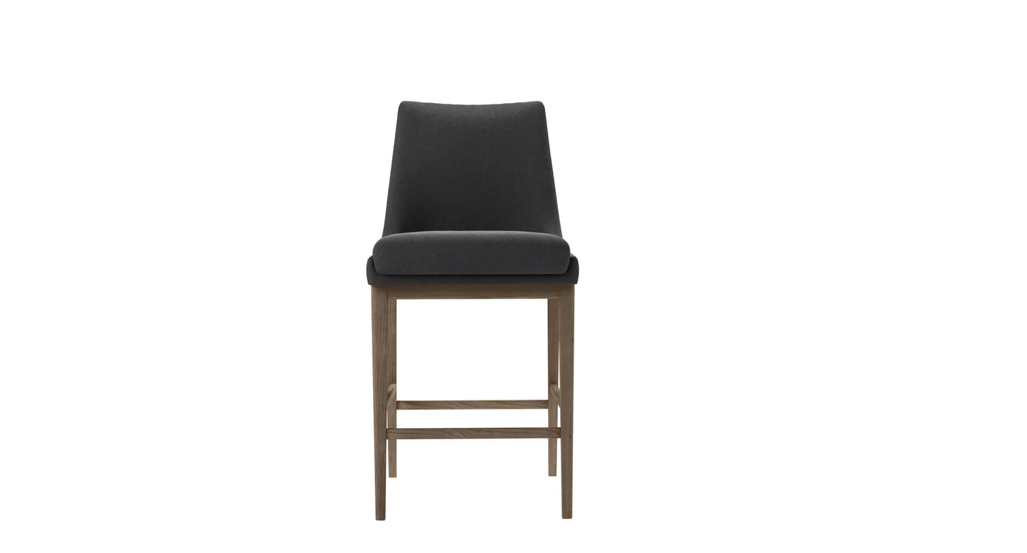Basil Bar Stool in Pumice House Basket Weave