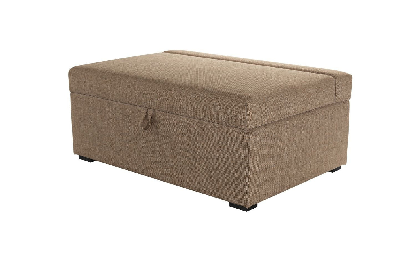 Henry Single Bed in Box in Pumice House Basket Weave