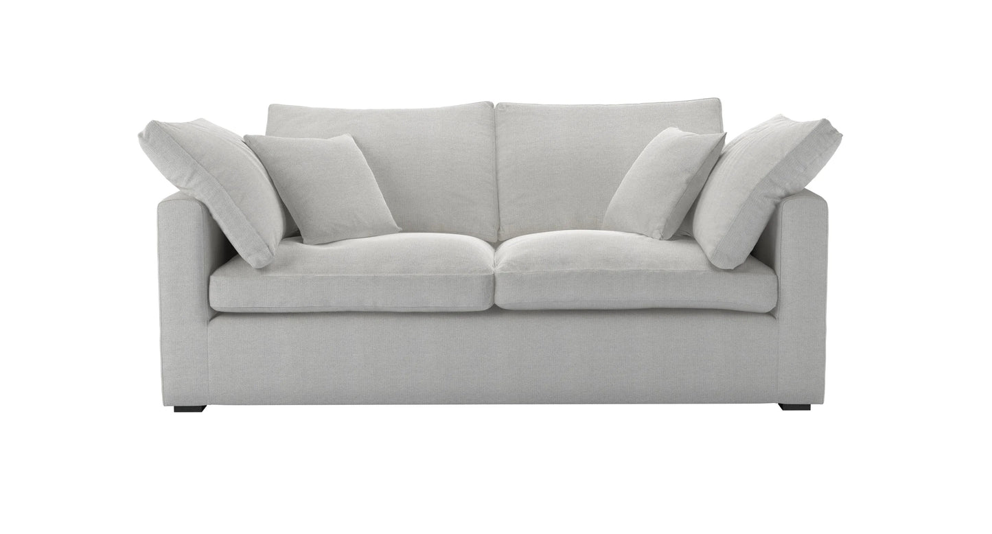 Long Island Slim 2.5 Seat Sofa bed in Pumice House Basket Weave
