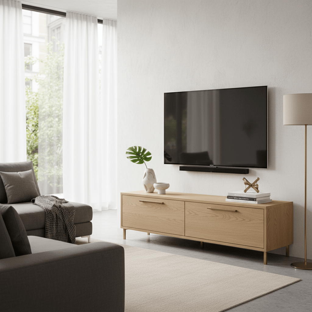 Maximize Your Living Space: The Benefits of a 2-Drawer Media Unit - Sleek Furniture