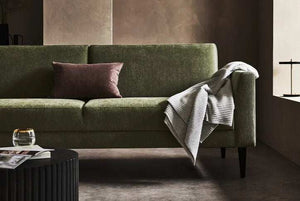 Jude 3 Seat Sofa bed in Navy Velvet - My Store