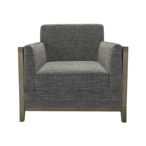 Chester Armchair in Alabaster Brushed Linen Cotton - My Store