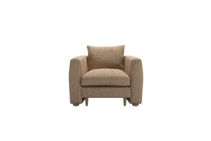 Tiffany Slim Armchair in Pumice House Basket Weave