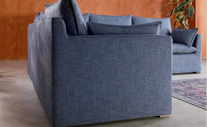 Anders Medium Corner Sofa in Pumice House Basket Weave - My Store