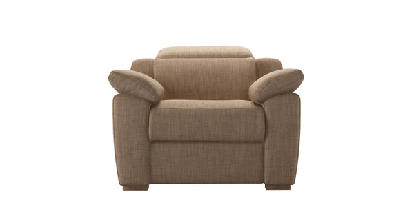 Hudson Recliner Armchair in Pumice House Basket Weave