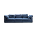 Ransom Linen Two Seater Sofa – Contemporary Modern Loveseat with High Resilience Foam Cushions & Durable Linen Upholstery for Living Room Comfort
