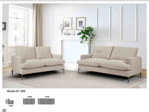 Belfast Beige 3+2 Sofa Set – Modern Living Room Furniture with Plush Cushions, Solid Wood Frame, and Adaptable Modular Design for Comfort and Style