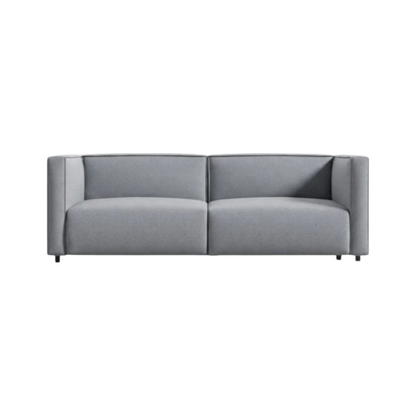 Oakland 2 Seater Modular Sofa – Modern Linen Upholstered Compact Sofa with High-Density Foam Cushions, Removable Cushion Covers, Contemporary Living Room Seating