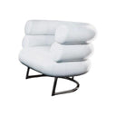 Demure Velvet Armchair – Contemporary Upholstered Accent Chair, Modern Living Room Seating, Comfortable Lounge Chair for Bedroom, Office & Lounge – Green, Black, White, Blue