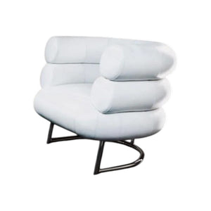 Demure Velvet Armchair – Contemporary Upholstered Accent Chair, Modern Living Room Seating, Comfortable Lounge Chair for Bedroom, Office & Lounge – Green, Black, White, Blue