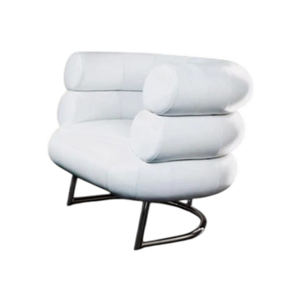 Demure Velvet Armchair – Contemporary Upholstered Accent Chair, Modern Living Room Seating, Comfortable Lounge Chair for Bedroom, Office & Lounge – Green, Black, White, Blue