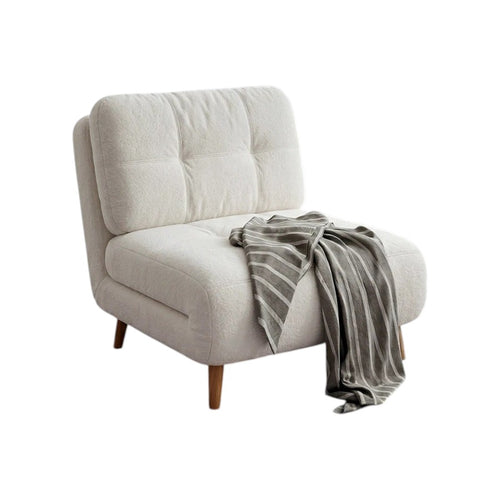 Evans Velvet Sofa Bed – Single & Two Seater Convertible Sleeper Sofa, Space Saving Folding Bed with High Density Sponge Cushion, Modern Small Sofa Bed for Living Room & Guest Room (Multiple Sizes & Colours)