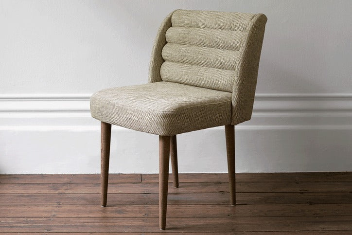Lola Dining Chair in Pumice House Basket Weave