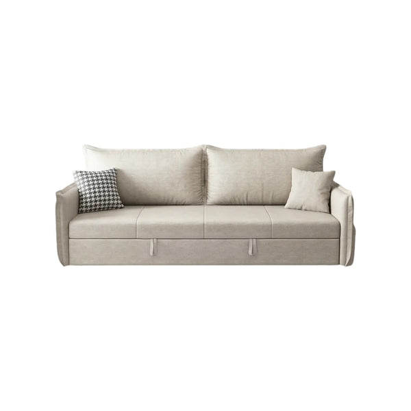 SB172 Two Seater Sofa Bed – Modern Space-Saving Convertible Sofa with Leathaire Upholstery, Comfortable Guest Sleeper, Available in Multiple Colours - My Store