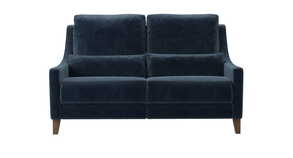 High Back Iggy 2 Seat Recliner Sofa in Pumice House Basket Weave