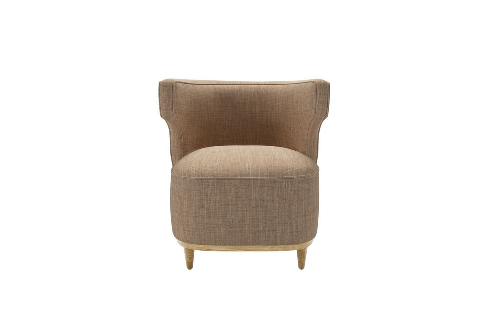 Edie Armchair in Pumice House Basket Weave