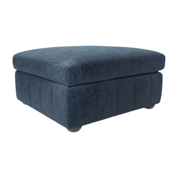 Tiffany Medium Square Footstool in Pumice House Basket Weave - My Store