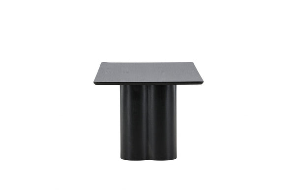 Mmilo Olivia Coffee Table 120x60 cm – Black, Modern MDF Sofa Table with Sleek Minimalist Design for Living Room