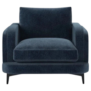Boston Curved Arm Armchair in Pumice House Basket Weave - My Store
