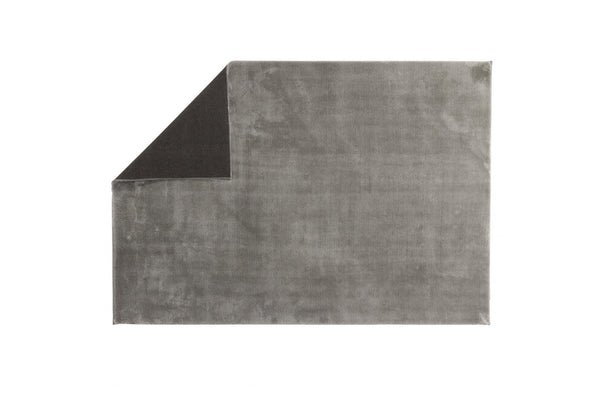Blanca Light Grey Rectangular Carpet | 230x160 cm Soft Polyester Area Rug