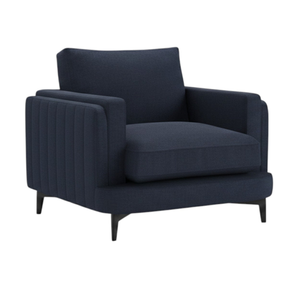 Boston Squared Arm Armchair in Pumice House Basket Weave - My Store