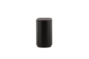 Fjällbacka High Storage Cabinet | Black Oak Scandinavian Design