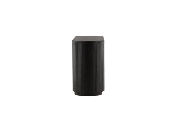 Fjällbacka High Storage Cabinet | Black Oak Scandinavian Design