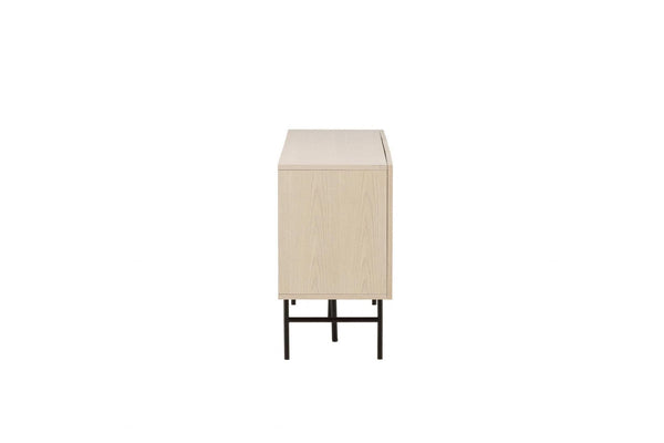 Björkön Low Cabinet Storage | Whitewash Scandinavian Furniture