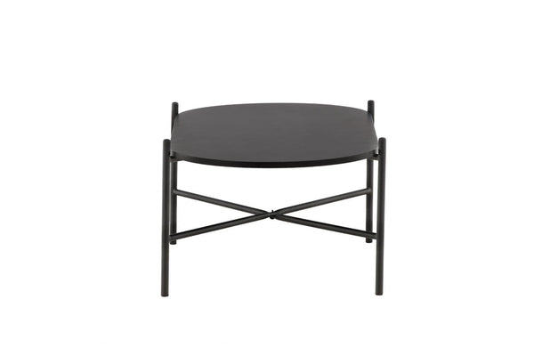 Pueblo Sofa Table, Black – Modern Scandinavian Coffee Table by Mmilo