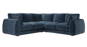 Carmel Medium Corner Sofa in Pumice House Basket Weave