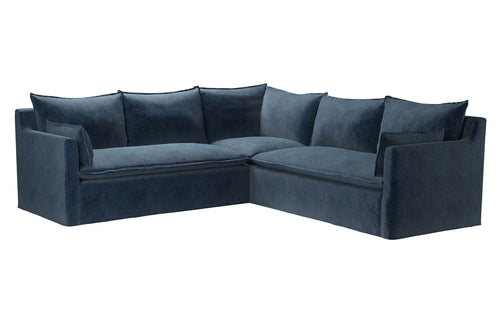 Anders Medium Corner Sofa in Pumice House Basket Weave