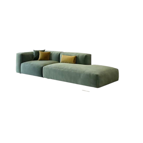 Valentina 3-Seater Corner Sofa – Modern Velvet Upholstered L-Shaped Sofa for Living Room, Comfortable Contemporary Seating