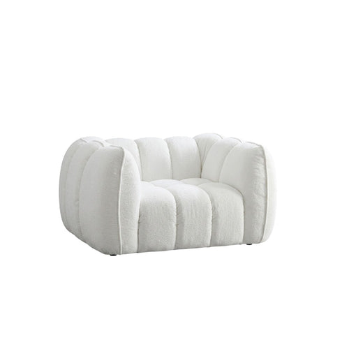 Winslow Pumpin Boucle Sofa – Modern Two Seater & Three Seater Couch, High Resilience Foam Comfort Living Room Sofa, Contemporary Upholstered Lounge Sofa Set