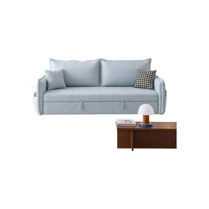 SB172 Two Seater Sofa Bed – Modern Space-Saving Convertible Sofa with Leathaire Upholstery, Comfortable Guest Sleeper, Available in Multiple Colours