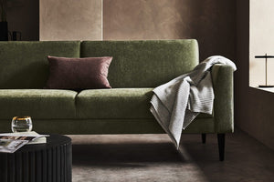 Jude 3 Seat Sofa bed in Navy Velvet