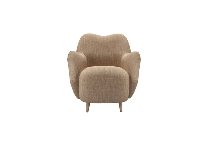 Ginger Armchair in Pumice House Basket Weave