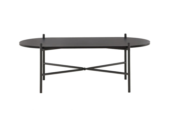 Pueblo Sofa Table, Black – Modern Scandinavian Coffee Table by Mmilo