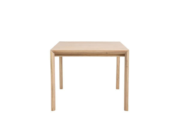 Slider Extendable Dining Table – Whitewash Finish, 170+40+40cm Modern 10-Seater