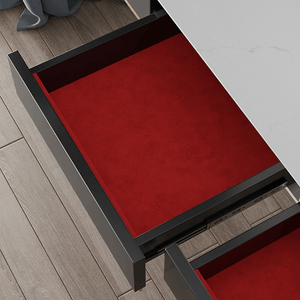 Ivoree Dressing Table with Drawers & LED Mirror