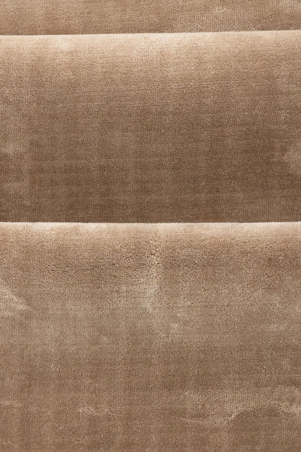 Blanca Beige Rug – 290x200 cm Rectangular Soft Polyester Carpet