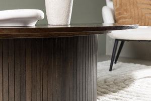 Mmilo Bianca Oval Sofa Table 120x55 cm | Mocca MDF Coffee Table, Modern Living Room Design