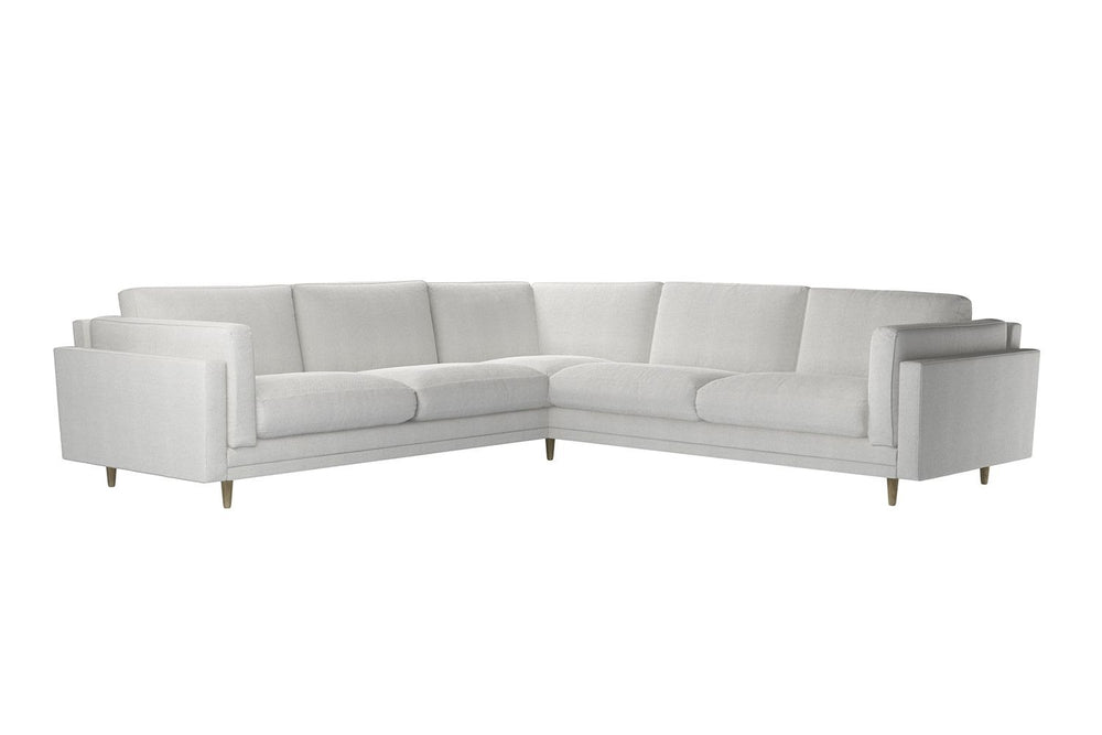 Marco Corner Sofa in Pumice House Basket Weave