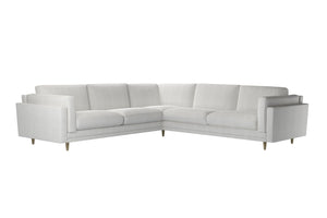 Marco Corner Sofa in Pumice House Basket Weave