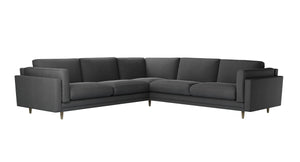 Marco Corner Sofa in Pumice House Basket Weave