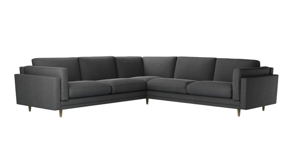 Marco Corner Sofa in Pumice House Basket Weave