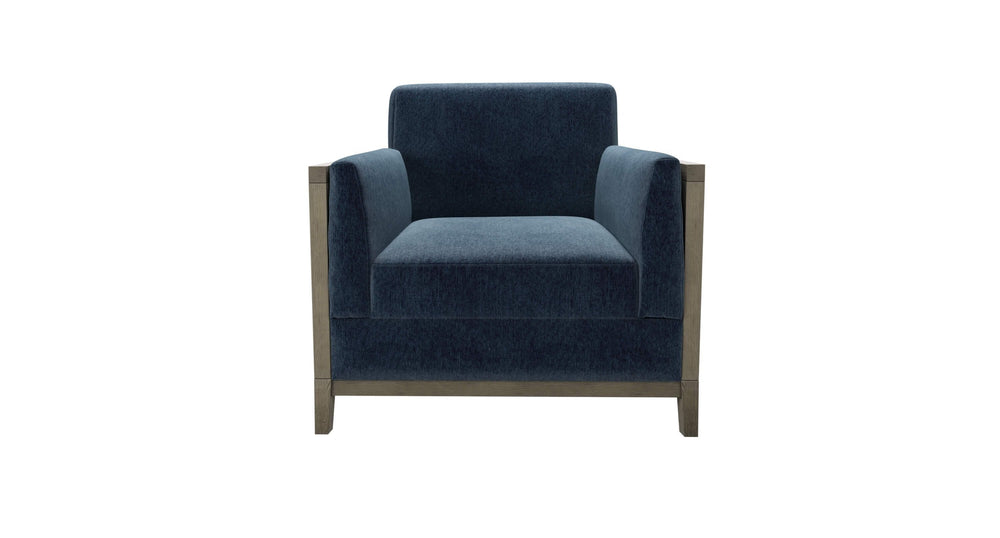 Chester Armchair in Alabaster Brushed Linen Cotton