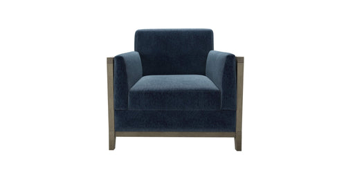 Chester Armchair in Alabaster Brushed Linen Cotton